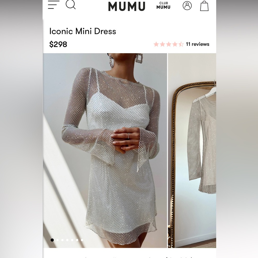 Show me your mumu Iconic mini dress